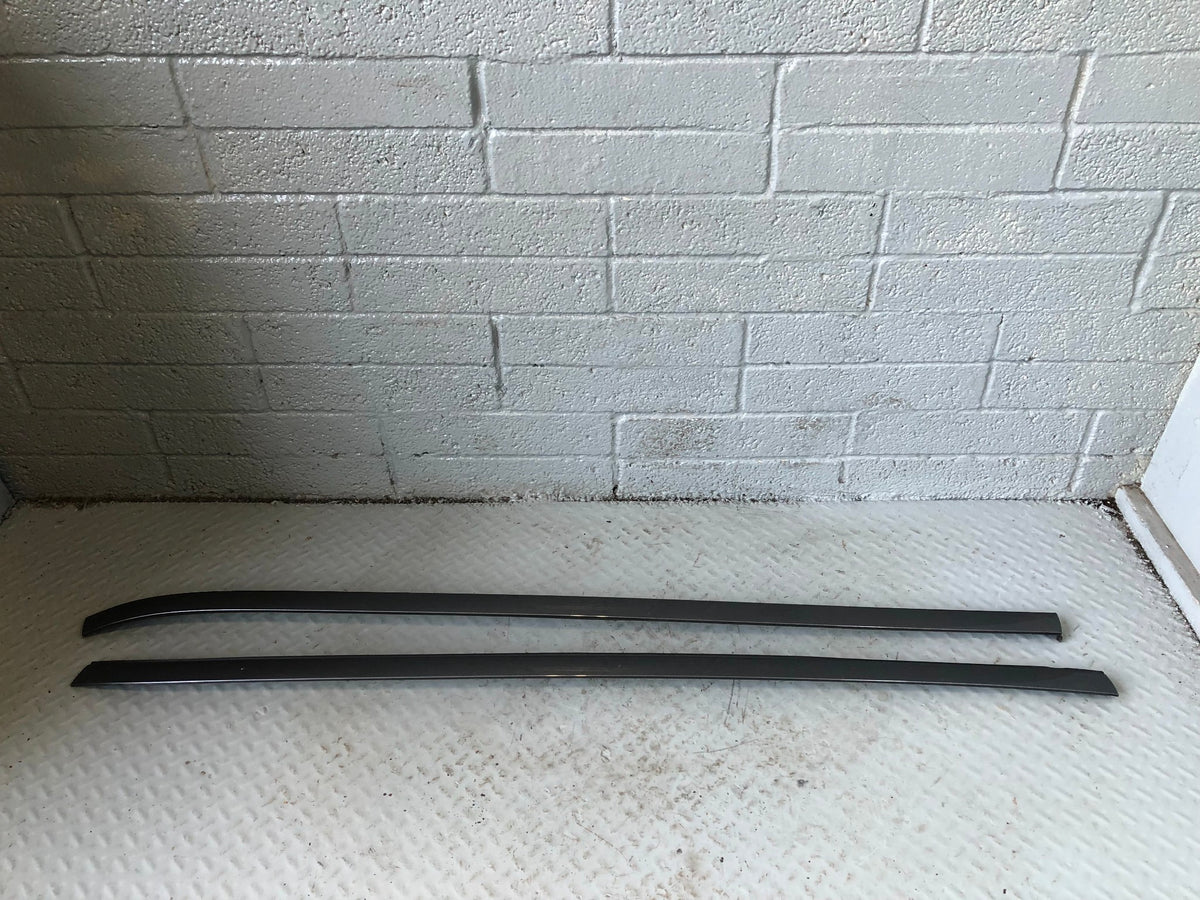 Range Rover Evoque Roof Channel Trim Strip Pair Corris Grey 2011 to 2018
