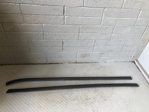 Range Rover Evoque Roof Channel Trim Strip Pair Corris Grey 2011 to 2018