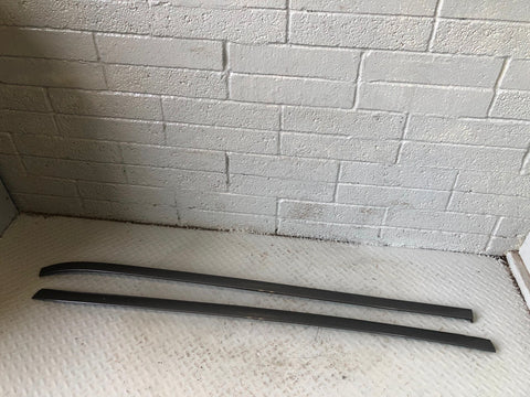 Range Rover Evoque Roof Channel Trim Strip Pair Corris Grey 2011 to 2018