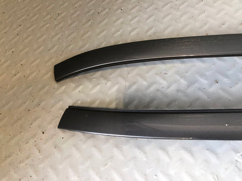 Range Rover Evoque Roof Channel Trim Strip Pair Corris Grey 2011 to 2018