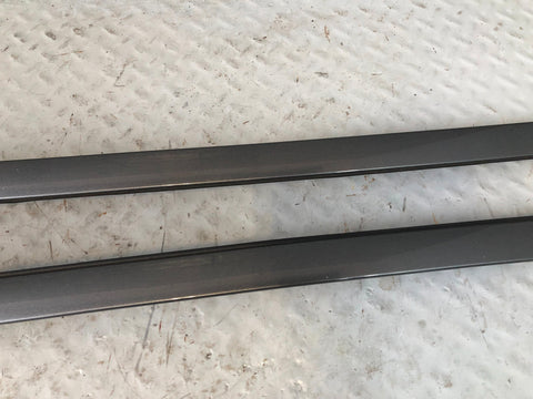 Range Rover Evoque Roof Channel Trim Strip Pair Corris Grey 2011 to 2018