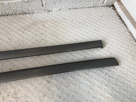 Range Rover Evoque Roof Channel Trim Strip Pair Corris Grey 2011 to 2018