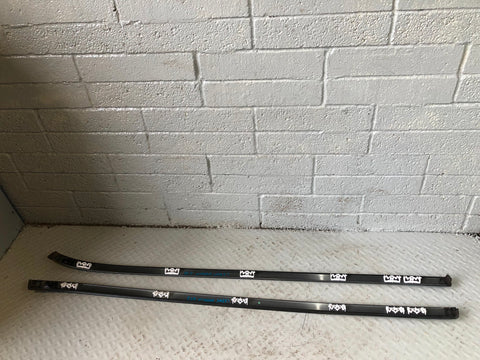 Range Rover Evoque Roof Channel Trim Strip Pair Corris Grey 2011 to 2018