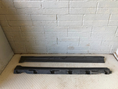 Freelander 2 Sill Cover Trims Pair Land Rover 2006 to 2014 Black Plastic R17036