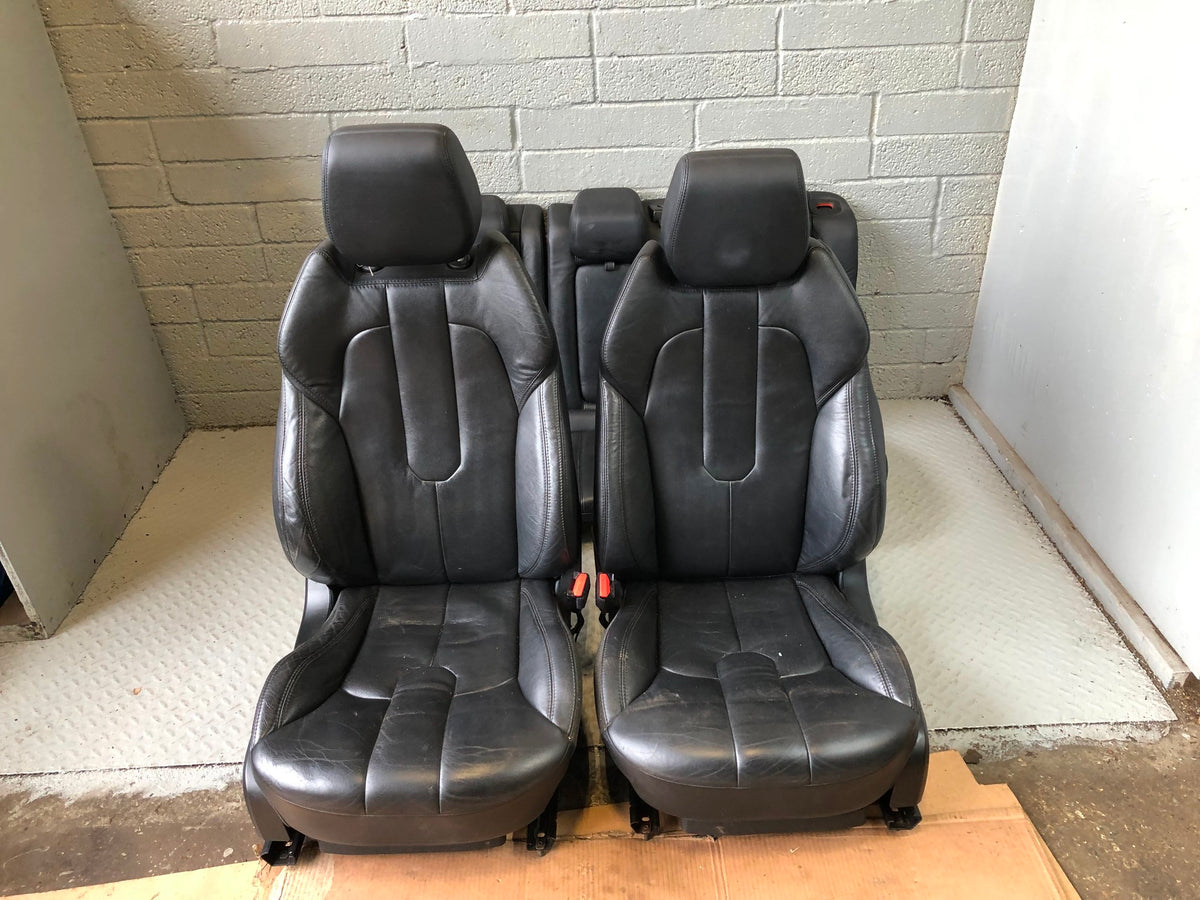 Range Rover Evoque Seats Set of Electric Black Leather L538 2011 to 2015 L27105