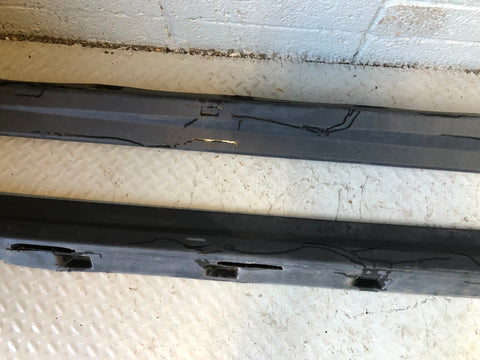 Freelander 2 Sill Cover Trims Pair Land Rover 2006 to 2014 Black Plastic R17036