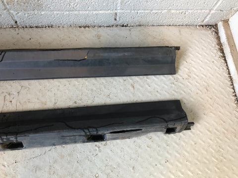 Freelander 2 Sill Cover Trims Pair Land Rover 2006 to 2014 Black Plastic R17036
