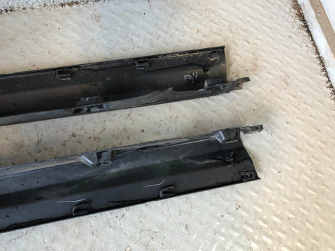 Freelander 2 Sill Cover Trims Pair Land Rover 2006 to 2014 Black Plastic R17036