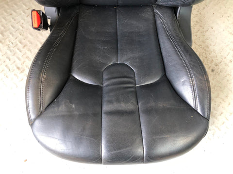 Range Rover Evoque Seats Set of Electric Black Leather L538 2011 to 2015 L27105