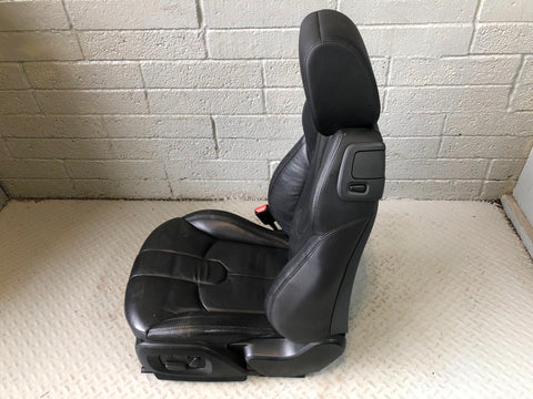 Range Rover Evoque Seats Set of Electric Black Leather L538 2011 to 2015 L27105