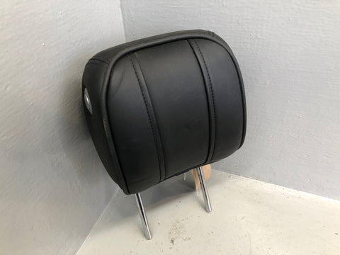 Range Rover L322 Headrest Off Side Front Black Leather 2006 to 2013 Land Rover