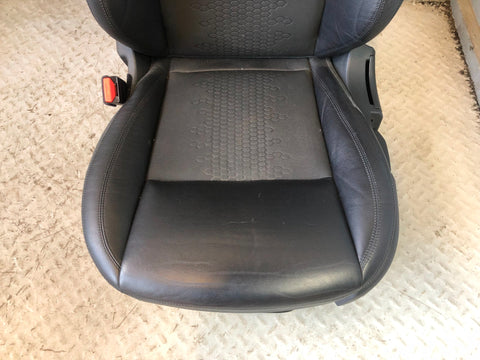 Discovery Sport Front Seats Pair Manual Black Leather L550 Land Rover L28046
