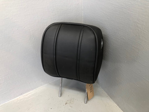 Range Rover L322 Headrest Near Side Front Black Leather 2006 to 2013 Land Rover