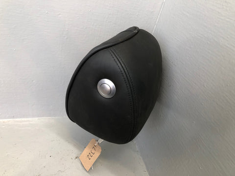 Range Rover L322 Headrest Near Side Front Black Leather 2006 to 2013 Land Rover