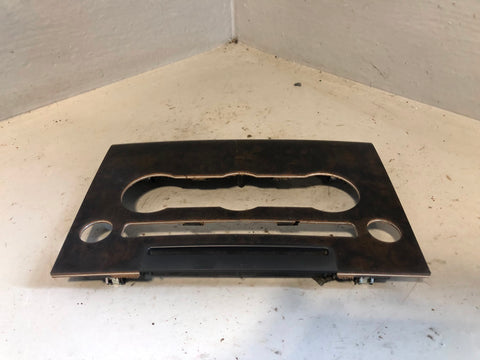 Range Rover L405 Heater Control Rear Trim Panel Surround Burr Wood 2013 to 2017