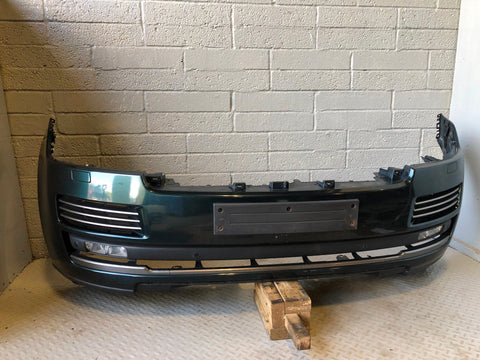 Range Rover L405 Front Bumper with Fog Lights in Aintree Green 2013 to 2017