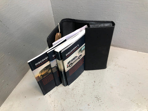Discovery 3 Handbook User Manual in Wallet Land Rover 2004 to 2009 D17036