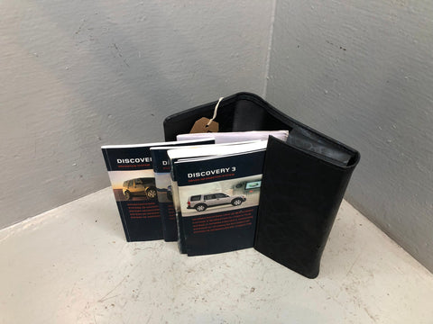 Discovery 3 Handbook User Manual in Wallet Land Rover 2004 to 2009 D17036
