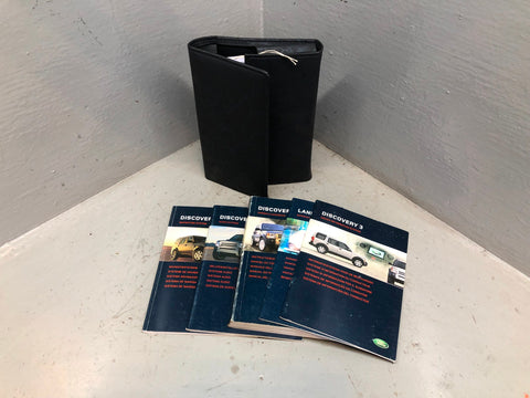 Discovery 3 Handbook User Manual in Wallet Land Rover 2004 to 2009 D17036