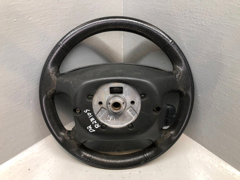 Discovery 2 Steering Wheel Land Rover Black Leather with Horn Buttons R28102