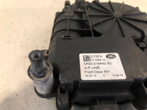 Range Rover L405 Door Actuator Soft Close Off Side Front CK52 218A42 AC