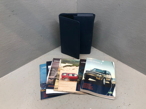 Discovery 4 Handbook User Manual in Wallet Land Rover 2009 to 2014 L05125