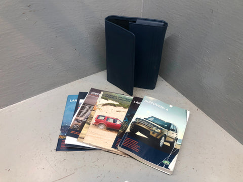 Discovery 4 Handbook User Manual in Wallet Land Rover 2009 to 2014 L05125