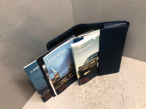 Discovery 4 Handbook User Manual in Wallet Land Rover 2009 to 2014 L05125