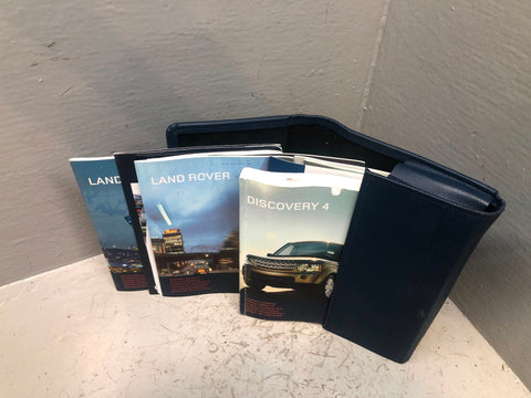 Discovery 4 Handbook User Manual in Wallet Land Rover 2009 to 2014 L05125