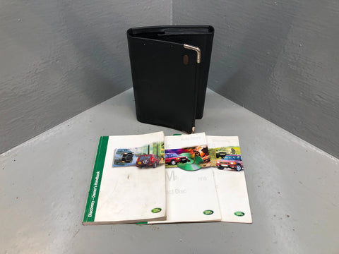 Discovery 2 Handbook User Manual In Wallet Land Rover 1998 to 2002 R28105