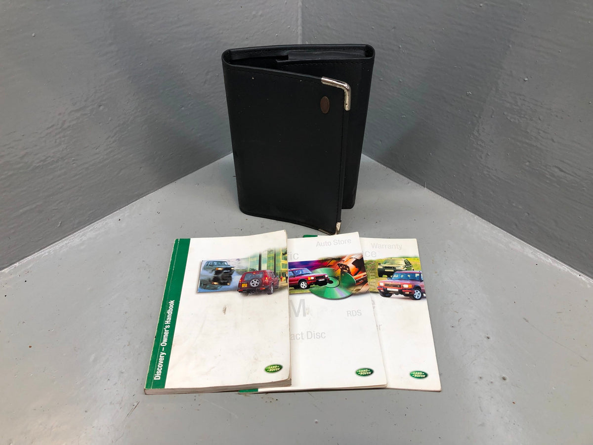 Discovery 2 Handbook User Manual In Wallet Land Rover 1998 to 2002 R28105