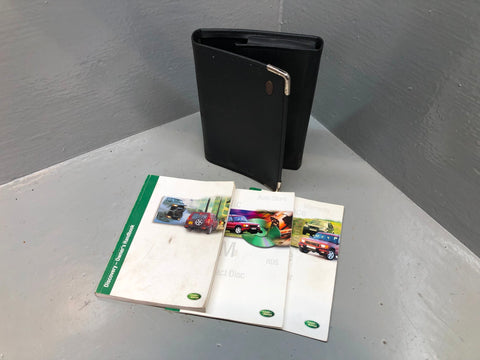 Discovery 2 Handbook User Manual In Wallet Land Rover 1998 to 2002 R28105