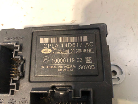 Range Rover L405 Door Module Near Side Front CPLA 14D617 AC 2013 to 2017
