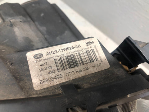 Discovery 4 Headlight Off Side Halogen Right AH22-13W029-AB L319 Land Rover