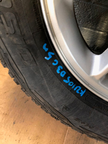 Discovery 3 Alloy Wheels with Tyres Set of 4x 235/70R17 Land Rover K21105