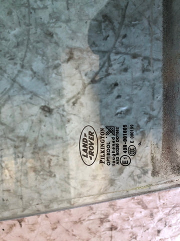 Discovery 4 Window Glass Off Side Front Door Land Rover 2009 to 2016 D28046