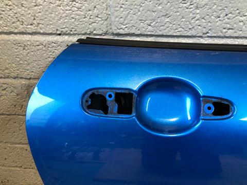 Mazda MX5 Front Door Off Side Right MK3 NC Winning Blue Metallic 2006 to 2014