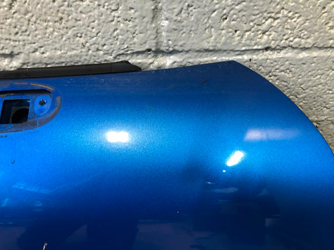 Mazda MX5 Front Door Off Side Right MK3 NC Winning Blue Metallic 2006 to 2014