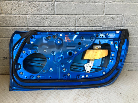 Mazda MX5 Front Door Off Side Right MK3 NC Winning Blue Metallic 2006 to 2014