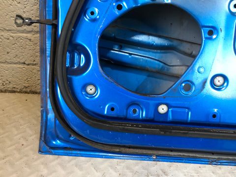 Mazda MX5 Front Door Off Side Right MK3 NC Winning Blue Metallic 2006 to 2014