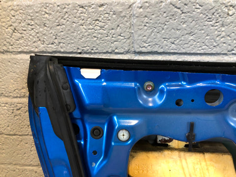 Mazda MX5 Front Door Near Side Left MK3 NC Winning Blue Metallic 2006 to 2014