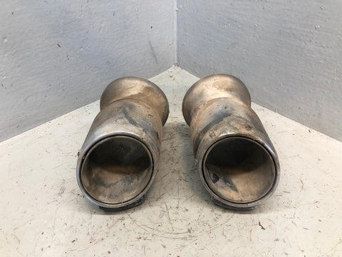 Range Rover L322 Exhaust Tail Pipe Tips Pair 2002 to 2013 R27115