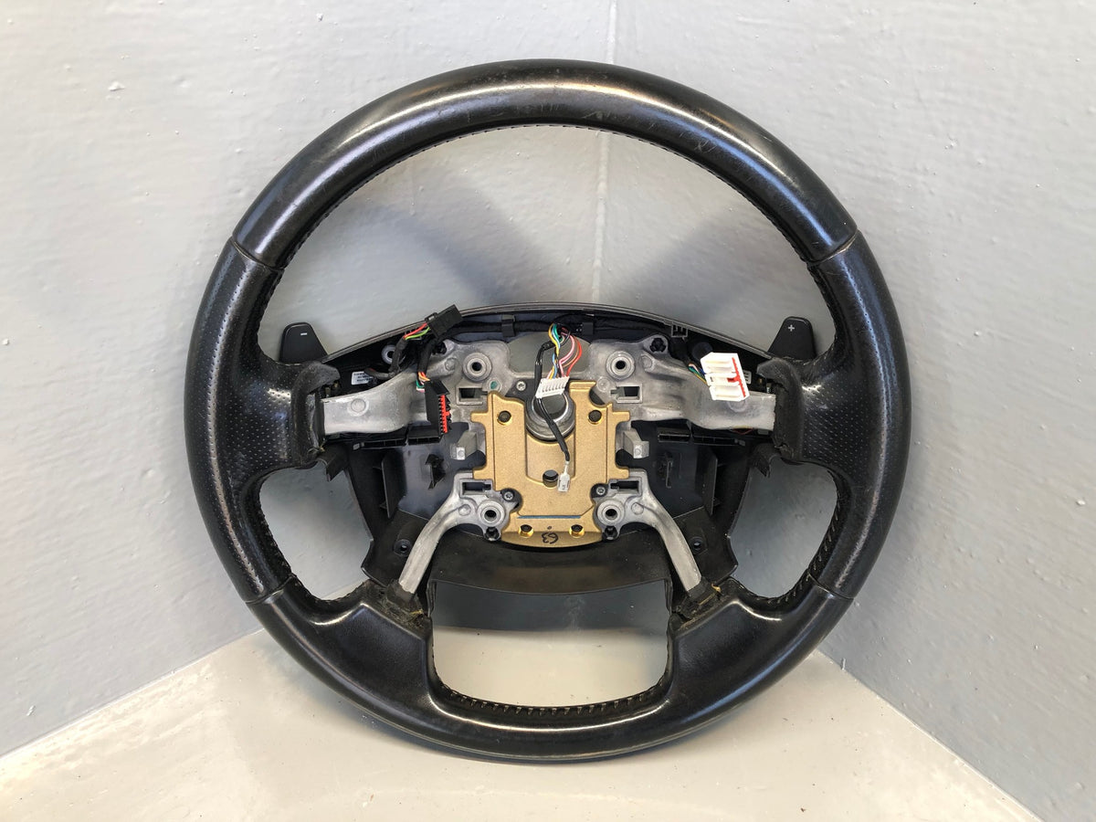 Range Rover Sport L320 Steering Wheel Leather Black Paddle Shift Facelift K11095