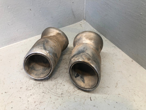 Range Rover L322 Exhaust Tail Pipe Tips Pair 2002 to 2013 R27115