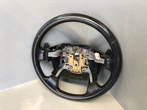 Range Rover Sport L320 Steering Wheel Leather Black Paddle Shift Facelift K11095