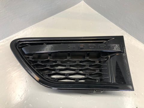 Range Rover Sport Wing Vents Pair L320 in Black Aftermarket 2009 to 2013