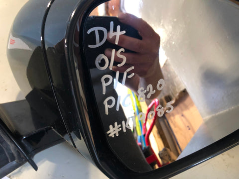 Discovery 4 Mirror Off Side Right Santorini Black Land Rover 2014 to 2016 K19085