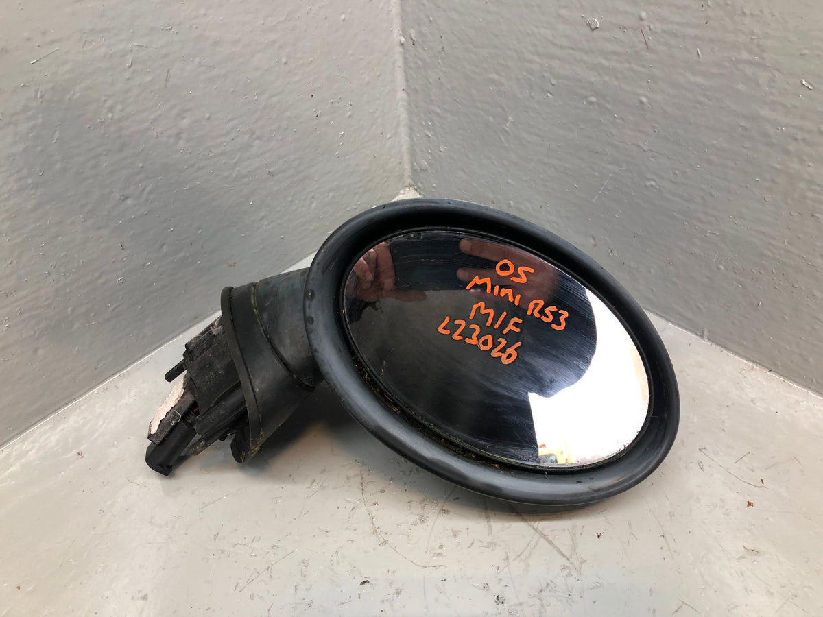 Mini R53 Door Mirror Off Side Right Chrome Electric 2001 to 2006