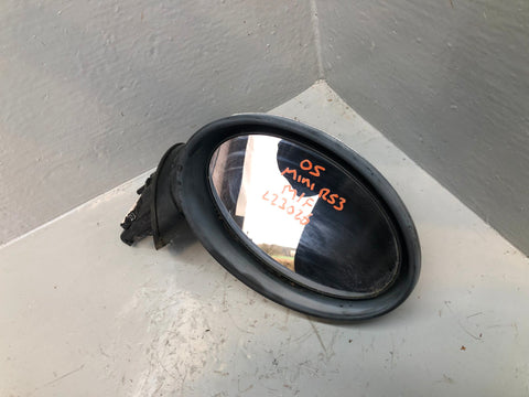 Mini R53 Door Mirror Off Side Right Chrome Electric 2001 to 2006