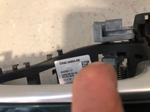 Range Rover L405 Door Handle Exterior Off Side Rear Aintree Green LRC 866